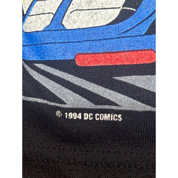 Vintage 1994 Batman DC Comics Toddler 4T/5T Long Sleeve PJ Top Graphic GUC USA - Picture 11 of 13